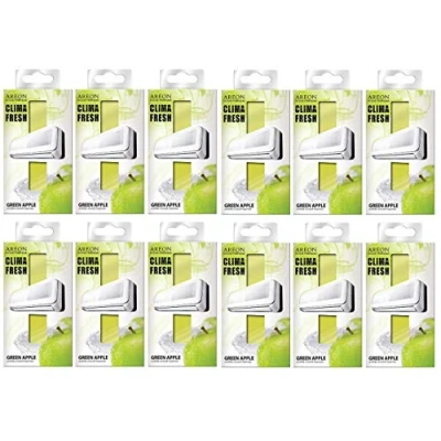 Image of Areon Clima Air Freshener Home Conditioner Green Apple Multi Pack Set of 3