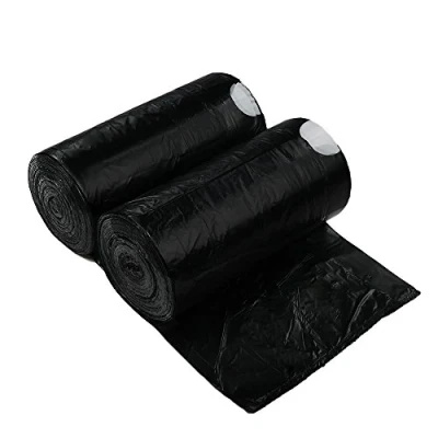 Image of Dynko 5L Drawstring Swing Bin Liners, Black, 110 Pack