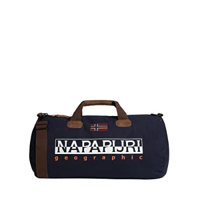 Image of Napapijri Bering 3 Duffle Bag Blu Marine One Size