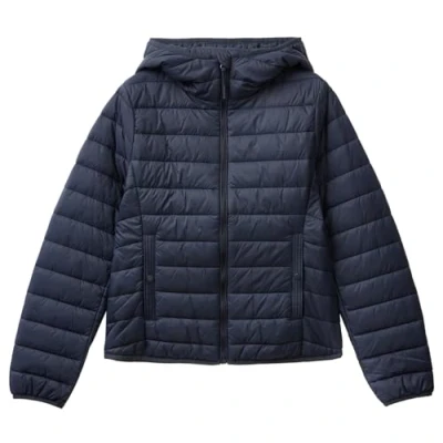 Image of United Colors of Benetton Women&#039;s 2twddn024 Jacket, Midnight Blue 016, L
