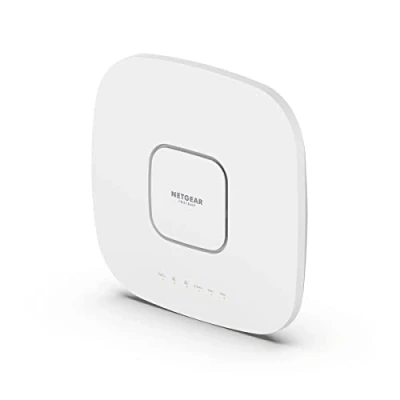 Image of NETGEAR Wireless Access Point (WAX630E) WiFi 6E Tri Band AXE7800 Speed Up to 456 Client Devices 1 x 2.5G Ethernet Port 802.11ax MU MIMO Insight Remote Management