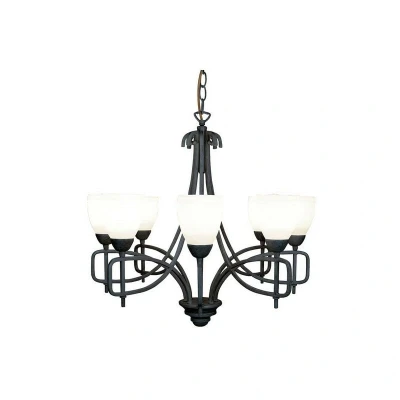 Image of San Marino Pendant 8 Light E14 Tex/Pewter