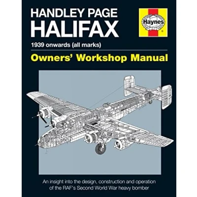 Image of Handley Page Halifax Owners’ Workshop Manual: 193952 (all marks) (Haynes Owners&#039; Manual)
