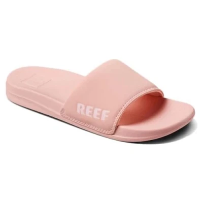 Image of Reef Womens One Slide Peach Parfait Sandals Size UK 9