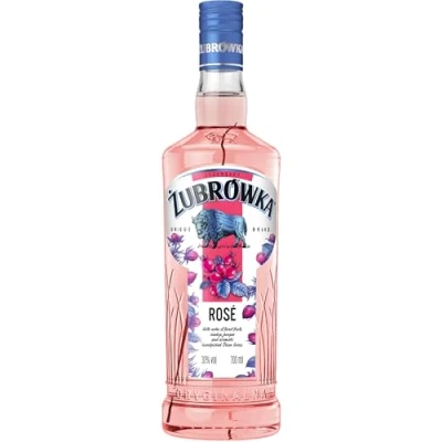 Image of Zubrowka 70cl Rose Flavoured Vodka, 32 Percent ABV