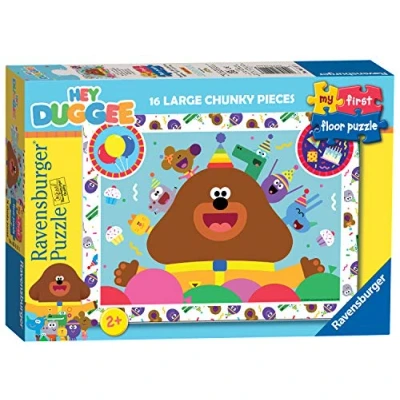 Image of Ravensburger Hey Duggee My First Floor Puzzle 16 Piece Jigsaw Puzzles for Kids Educational Toddler Toys Age 24 Months Up (2 Years Old)