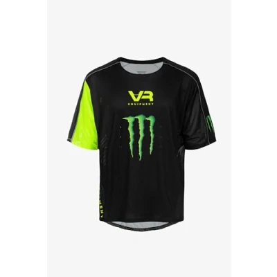 Image of Valentino Rossi VR46 T Shirt Performance Monster Energy,XXL,Black