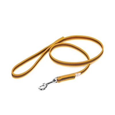 Image of Color &amp; Gray Super Grip Leash with Handle, 14 mm x 1 m, Orange