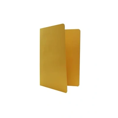 Image of Legal Filing Ref 713450 Gemini Spring Files/Folders, Metal Mechanism, Box of 25, Made from 315gsm Strong Recycled Manilla, Will Hold A4 &amp; Foolscap Documents, 35 x 24 cm in Size, Yellow