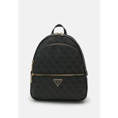 Image of GUESS Women&#039;s Manhattan Large Backpack, Coal Logo, One Size