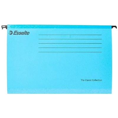 Image of Esselte Pendaflex Folio with Hanging Hooks, 25 Count, Blue