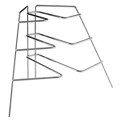 Image of Premier Housewares Corner Plate Rack 37 cm, Chrome