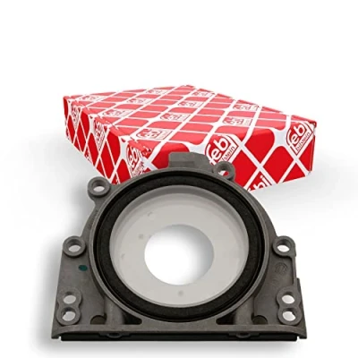 Image of 06B103171B, 06B103171D, 06B103171E, 06B103171J, 6B103171B Crankshaft Seal FEBI BILSTEIN 36783 with flange transmission sided VOLKSWAGEN: Golf 4
