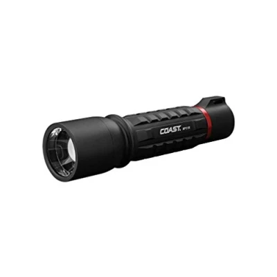 Image of Coast XP11R 2100 Lumen USB C Rechargeable LED Flashlight with Slide Focus and Pure Beam Focusing Optic, 4 Light Modes