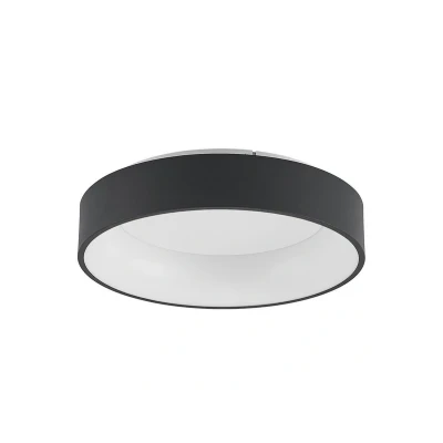Image of Arcchio LED ceiling light Aleksi, Ø 45 cm, round, black
