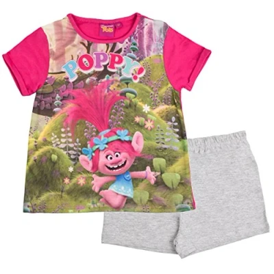 Image of Girls Trolls Pyjamas Poppy! 7 8
