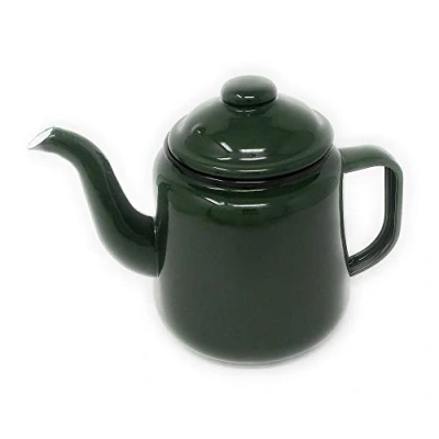 Image of Falcon Housewares 2921 G Enamel 14 Centimetre Teapot Green