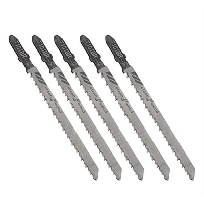 Image of Jigsaw Blades MASO 5 PCS T101BR T Shank Jig Saw Blade Universal Assortment for Cutting Metal Wood PVC and More fit Bosch, Dewalt, Hitachi, Makita, Festool etc