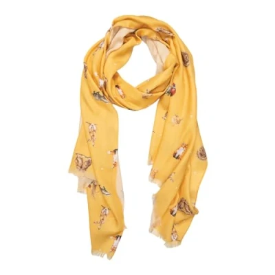 Image of Wrendale Designs &#039;Woodlander&#039; Woodland Animal Scarf