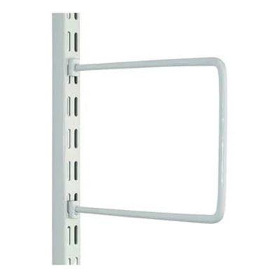 Image of Matlock 250mm Flexible Bookends Pair Twin Slot Shelving