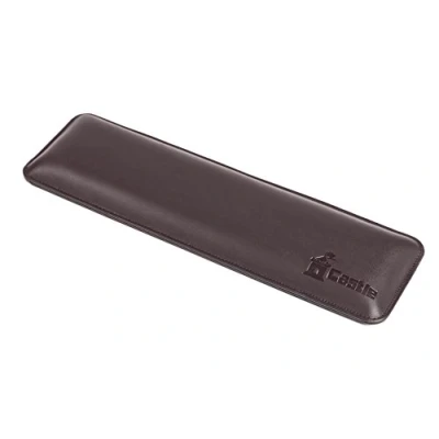 Image of Bailey Tenkeyless by Castle Wrist Rest for Keyboards with Around 87 Keys Leather Ergonomic Computer Extra Firm Support Typists, Gaming, and Heavy Office Use (Woodland, Tenkeyless)