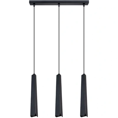 Image of Prysm 3 Light Bar Pendant Ceiling Black