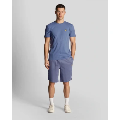 Image of Lyle &amp; Scott Sports Fly Fleece Shorts Storm Blue L