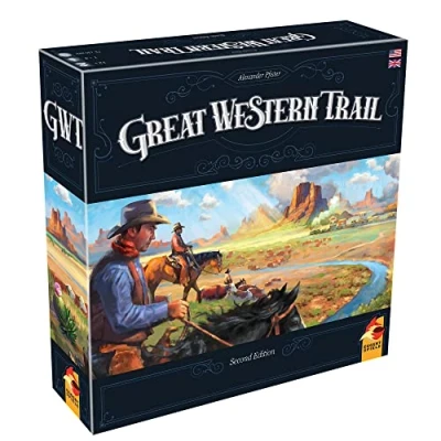 Image of Plan B Games Great Western Trail (2nd Edition) Board Game Ages 12+ 1 4 Players 75 150 Minutes Playing Time, Multicolor,PBGESG50160