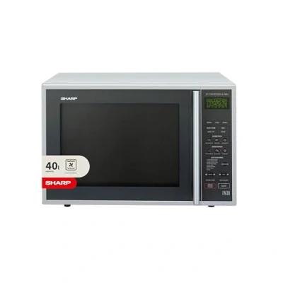 Image of Sharp R959SLMAA Combination Microwave Oven, 40 Litre capacity, 900W, Silver
