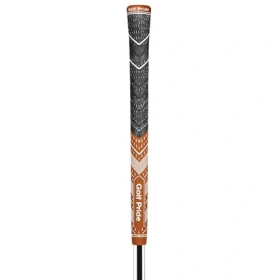 Image of Golf Pride MCC Multi Compound Plus 4 Teams Grip (Dark Orange / White), 19279