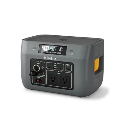 Image of BioLite BaseCharge Powerstation Solar Generator with Li ion Battery 600 or 1500