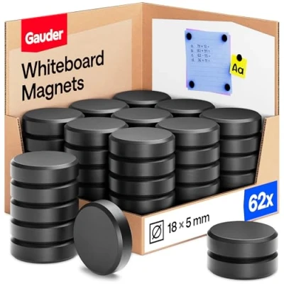 Image of GAUDER Magnets for Whiteboard, Notice Board &amp; more Small Crafts Fridge (54 pieces)
