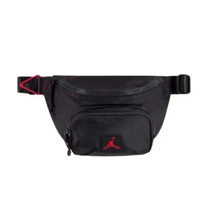Image of Jordan JAM RISE Cross BODY BAG Unisex Bum bag, Size: One Size, Black