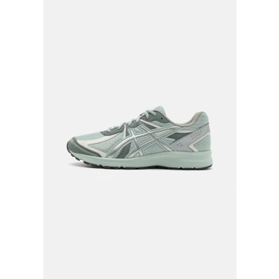 Image of Asics Sportstyle JOG 100 Unisex Trainers, Size: 7, Light green/khaki Imitation leather/ textile