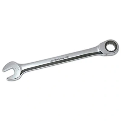 Image of 3x EGA Master Mastergear Combination Ratchet Wrench 24mm Mirror Polished Chrome Plating