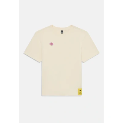 Image of adidas Performance THE Simpsons Junior Unisex Print Tshirt for kids, Size: 7 8y, Cream white