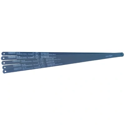Image of Draper Assorted Flexible Carbon Steel Hacksaw Blades, 300mm (Pack of 5)
