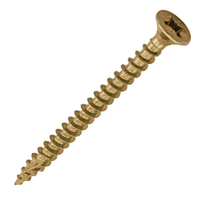 Image of TIMCO C2 Strong Fix Multi Purpose Premium Countersunk Gold Woodscrews 4.0 x 50 Box of 200