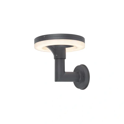 Image of LED Wall Light 10W 4000K Grey Kosnic Tarkine