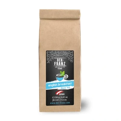 Image of Der Franz Black Tea „Englisch Breakfast“ in whole leaves, 250 g