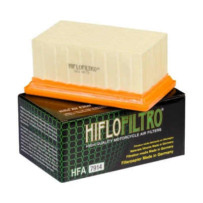 Image of 13717706414, 7706414 Air filter HifloFiltro HFA7914 Can only be fitted with original mounting