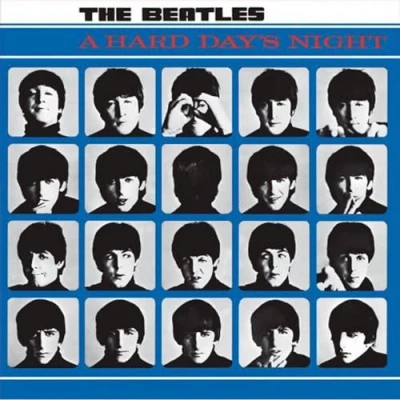 Image of The Beatles Metal Wall Sign: Hard Days Night