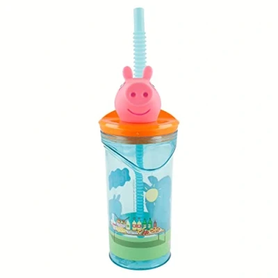 Image of Stor 3D Figurine Tumbler 360 Ml Peppa Pig Core