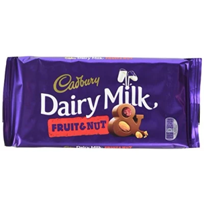 Image of Cadbury Dairy Milk Fruit &amp; Nut Bar 200 g (Pack of 6)