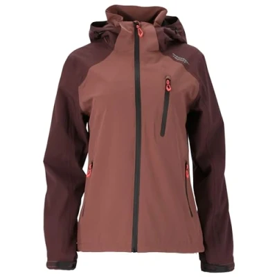 Image of WEATHER REPORT Women&#039;s Camelia rain Jacket, Brown, 42