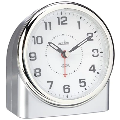Image of Acctim Central Alarm Clock Silver