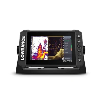 Image of Lowrance Elite FS 7 Fish Finder with Active Imaging 3 in 1 Transducer, Preloaded C MAP Contour+ Charts