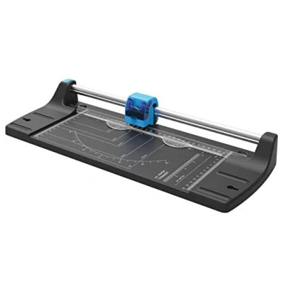 Image of Folding Metal Paper Cutter with Multifunction A4 Cutting Shears Guillotine