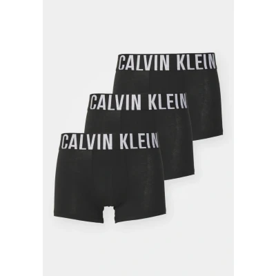 Image of Calvin Klein Men&#039;s TRUNK 3PK Trunk, BLACK, XS