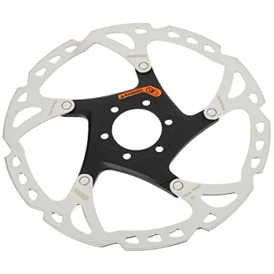 Image of Shimano XT Disc Rotors Silver/Black, 18cm